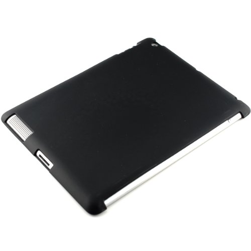 kwmobile Hülle für Apple iPad 2 / 3 / 4 - Smartcover Kompatibles Backcover Case Tablet Schutzhülle TPU Silikon - Tabletcase Cover Schwarz
