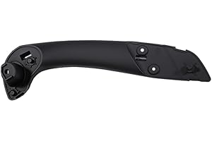 VHEUHZ Poignée de porte intérieure de voiture compatible avec Renault Fluence Megane 3 Laguna 3 Latitude Poignées avant droite noir poignée intérieure de la porte d'entrée droite