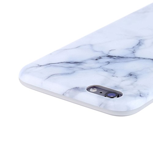 Funda para iphone 6 6S  Leathlux Premium M  rmol Patr  n Suave TPU Carcasa Protector Bumper Tapa Flexible Silicona Gel Ultra Delgado Cubierta para Apple iPhone 6 6s 4 7 