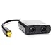 Produktbild likeitwell Digitaler optischer Audio-Splitter, 2-in-1-Ausgang, Toslink-Faser-Kabel/Audio-Adapter, Schwarz
