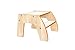 Little Helper FunStep Wooden Chair with Step Liner, For Children to First Steps, White