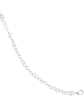 JOBO Armband Herzchen Herz 925 Sterling Silber 14,5 cm