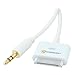 Produktbild Decrescent Dock-Anschluss auf 3,5-mm-Klinkenstecker Autoradio Auxiliary (AUX) Line-Out Audiokabel für Apple iPod, iPhone und iPad - 1,2 m