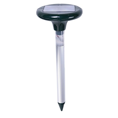 Lampe répulsive serpent à LED Fonctionne à lénergie solaire et emet des ultrasons