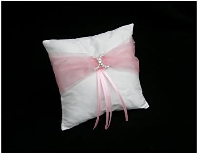 Candle making RING CUSHION NATURAL SILK PINK