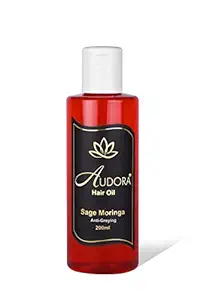 AUDORA SAGE MORINGA - Anti Greying Hair Oil (200ml)
