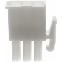 Connettore Maschio Mate-N-Lok 4 Vie - Per Cablaggi ErreBi | Passo 6.35 Mm, Bianco, Confezione Da 5 Pezzi - Foto 13