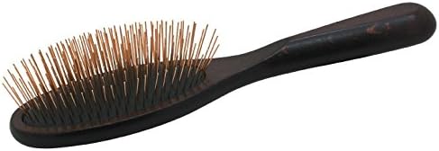 Chris Christensen27 mm Oval Pin Dog Brush, Fusion Series, Groom Like a Professional, Brass Pins, 100% Static Free, Ground and Polished Tips