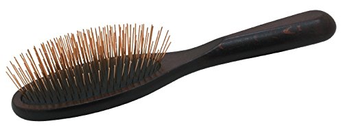Chris Christensen27 mm Oval Pin Dog Brush, Fusion Series, Groom Like a Professional, Brass Pins, 100% Static Free, Ground and Polished Tips