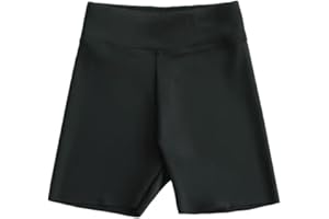 Smilore Girls Shorts Stretchy Cycling Shorts Kids School Gymnastics Dance Shorts Breathable and Safety Dress Short for 3-11 Years