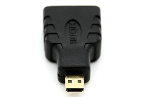 LCS – Micro HDMI Adapter 1.4 / 2.0 neue Generation FULL HD 1080p – Hochgeschwindigkeits mit ETHERNET und 3D – Vergoldete kontakte - 4