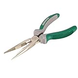 BERRYLION 8-Zoll-Nadelzange flache lange Spitzzange elektrischer Draht Abisolierzange Schneider Zangen Hardware Tools