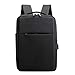 Produktbild XNBZW Laptop-Rucksack,Sommer Business Computer Tasche Multifunktions USB Lässige Rucksack Schulrucksäcke Studententasche Umhängetasche Schultasche Reisetasche(Schwarz,28 * 40 * 11 cm)