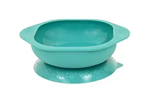 Marcus & Marcus Silicone Suction Bowl for Baby, Ollie The Elephant, Green