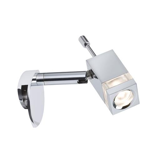 Preisvergleich Produktbild Paulmann Mirror Quadro Spiegelklemmleuchte 1x3W LED Chr