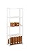 Interlink Lena 5 Shelf 5-Boards, White Finish