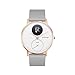 Price comparison product image Withings/Nokia Unisex's Steel HR Connected Smart Watch, White, Grey Silicone-36mm, 36 mm
