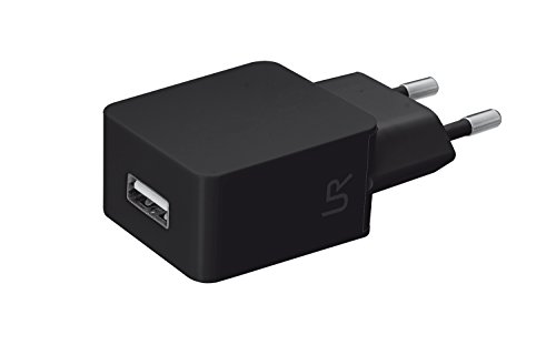 Trust Urban - Cargador de pared USB universal de 5W para smartphones, negro