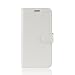 Produktbild jbTec® Flip Case Handy-Hülle Book #M30 zu Samsung Galaxy A-Serie - Handytasche Schutz Cover Flip Cover Schutz-Hülle, Farbe:Weiß, Modell:Galaxy A6+ Plus 2018
