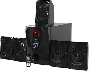 Scherzando 5.1 Channel Multimedia Bluetooth Home Theatre Speaker System 25 Watts (Black)