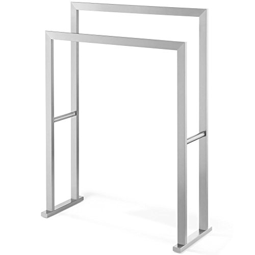 Preisvergleich Produktbild Zack Linea Edelstahl matt ++ Badaccessoires komplette Serie zur Auswahl (Handtuchständer )