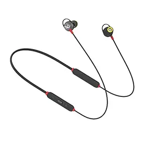 (Renewed) Infinity (JBL) Glide 120 Wireless Bluetooth In Ear Neckband Earphone with Mic (Black & Red)