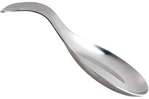 MGE WORLD MGE - Reposacucharas de Cocina de Acero Inoxidable - Reposa Cucharas Cocina - Soporte Cucharas Cocina - Apoya Cucharas - Descanso para Utensilios - Posa Cucharas Cocina en Acero Inox