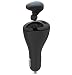 Produktbild Bluetooth kopfhörer,ROCK Muca 2 in1 Auto Ladegerät 4.1 Bluetooth Funk-Kopfhörer In-Ear Ohrhörer Stereo mit Mikrofon + 1 Port KFZ USB AutoLadegerät Headset in Schwarz
