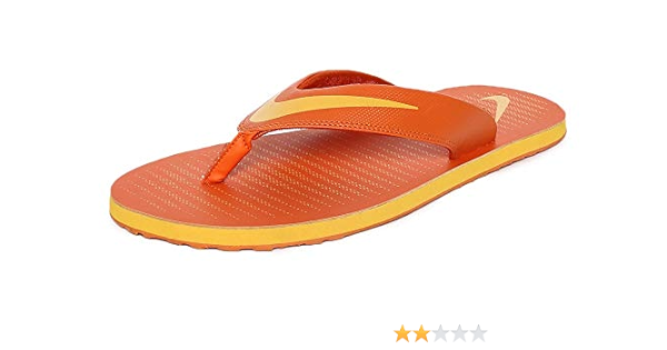 nike orange slippers