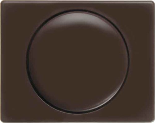 Preisvergleich Produktbild Hager ARSYS – Platte mit Taste Dimmer Kunststoff Marron