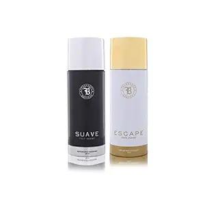 Fragrance & Beyond Fresh Perfume Body Deodorant for Men & Women (Set of 2) - 150ML each | Long Lasting Fragrance | Toxin Free | Made In India