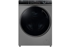 Haier Front Load Washer and Dryer with Wi-Fi, 14 Programs, 15/10 kg Capacity, Space Black