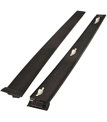 INLY Sierstrip B-stijl Rechts - Zwarte Beschermstrip Voor Ford Fiesta MK5 (2002-2008) - OEM Vervanging (1473673 E.a.)