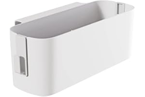 Fouvin Bett Organizer Zum Organizer Aufbewahrungskorb Zum weiße Einhängen Nachttisch Hohe Kapazität Bett Bettablage Betttasche Boxen mit Haken für Zuhause, Schule, Wohnheim, Zimmer, Etagenbett