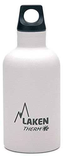 Laken Futura Thermo, Borraccia, Bianco (White), 350 ml