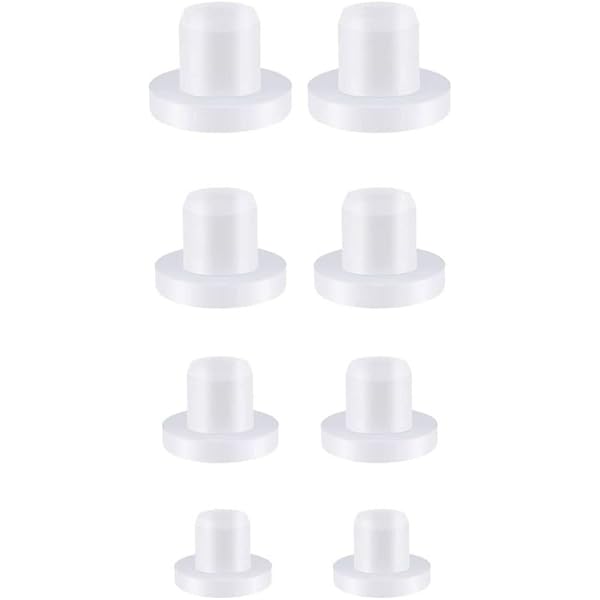 Heyshapeing 11 tappi per ombelico in morbido silicone per la liposuzione o la riparazione di ernia ombelicale (5 diverse dimensioni, 2 di ciascuno + 1 confezione di nastro medico), 10 pezzi+nastro
