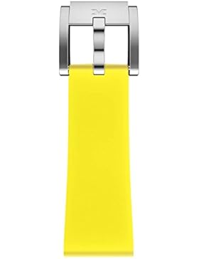 TW Steel Marc Coblen Armband Uhrenband Uhrenarmband Silikon 22 MM Gelb SB_Y_S