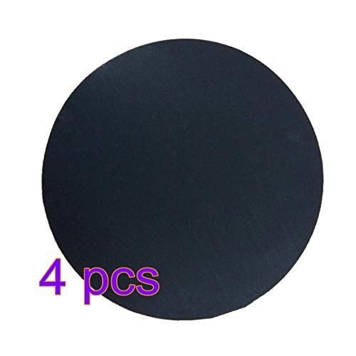 Preisvergleich Produktbild BEARCOLO Runde antihaftbeschichtete Pfanneneinlage, Wiederverwendbare Grillmatte für hohe Temperaturen, Backpfanne, Teflon-Pad für Küche und Kochen