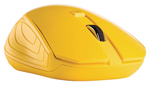 Preisvergleich Produktbild Sweex Wireless Mouse - Funk Maus USB mit Nano Empfänger - gelb