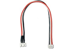 VUNIVERSUM 1 cavo di bilanciamento Premium JST-XH su EH 2S 3 Pin 20 cm cavo prolunga cavo di ricarica spina a presa 24 AWG cavo adattatore per batteria Lipo 7,4 V di Mr. Plug. Modellbau®