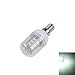 Produktbild E14 4W LED Gl¨¹hbirne, Minkoll SMD 5730 Mais Lampe AC200V-240V LED Mais Licht (Cool White)