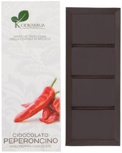 Chili Pepper Chocolate of Modica, 100 g, Italian chocolate, Gift Idea