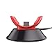 Produktbild Big-Mountain ---Ladegerät für Nintendo Switch Poke Ball mit Typ-C Ladekabel | Ladestation Halterung Station | Charger Dock Plattform Adapter Halter (Schwarz)