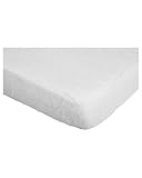 Playshoes Frottee-Spannbettlaken in weiß
