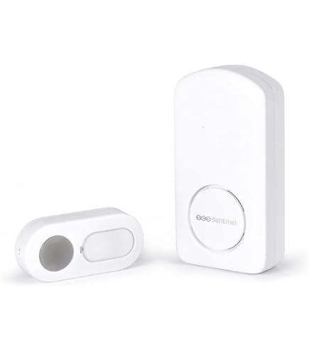 Campanello Wireless CASAcontrol Senza Batteria - 36 Melodie, Portata 200m, IP44 - Per Interni Ed Esterni Con Presa