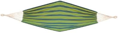 (Green & Blue) - Bliss Hammocks Brazilian Style Hammock in a Bag, Mediterranean