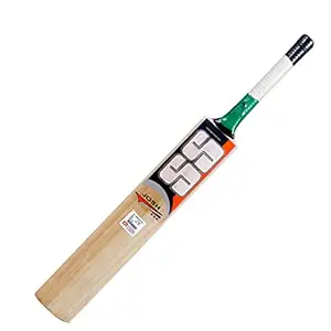 Briovy Poplar Willow Cricket Wooden Bat with Tennis Cricket Ball for Boys