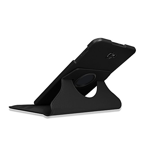 Fintie Samsung Galaxy Tab A 10.1 Hülle – 360° Drehbarer Stand Smart Cover Case Schutzhülle Tasche Etui mit Ständerfunktion Auto Schlaf / Wach Funktion für Samsung Galaxy Tab A 10,1 Zoll T580N / T585N Tablet (2016 Version), Schwarz - 8