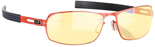 Gunnar Optiks MLG Phantom Heat Carbon - Gafas antifatiga, Color Rojo