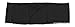 Stretchy Towelling Headband with Velcro fastening in Black or White (Black)
